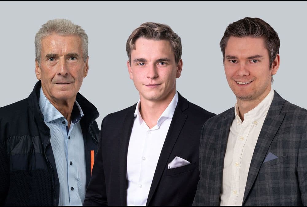 Hartwig, STefan und PHilip Siutz